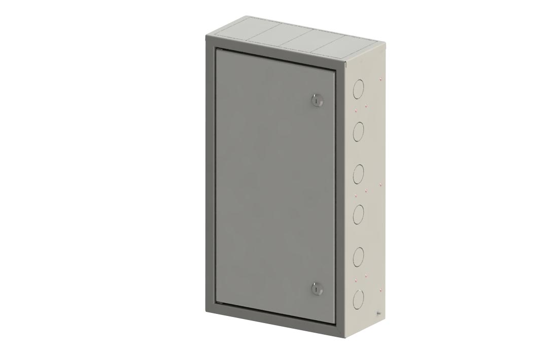 Шкаф подъездный 48 портов ШП–48 ССД