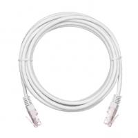Шнур коммутационный UTP NETLAN 4 пары, медь, Кат.5е, 2хRJ45, T568B, WT, 100 Mhz.