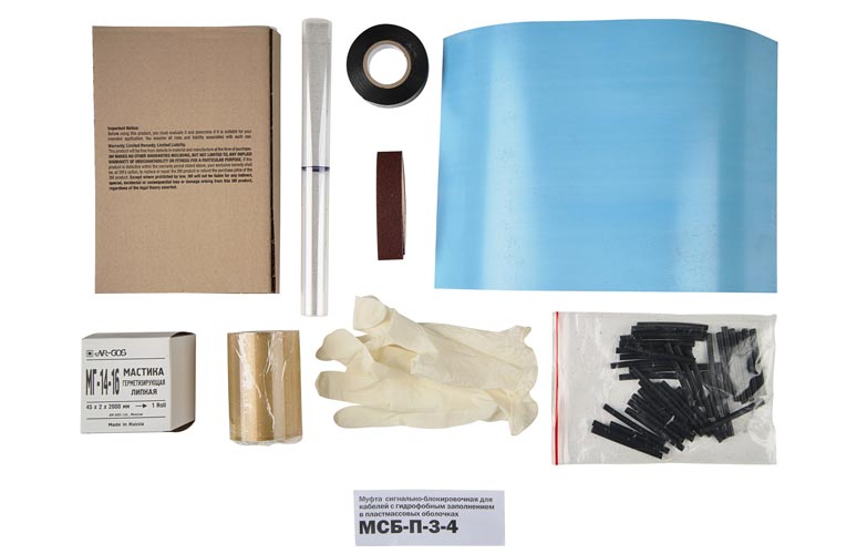 Муфта прямая для сигн-блокир.каб.МСБ-П 3-4 ССД