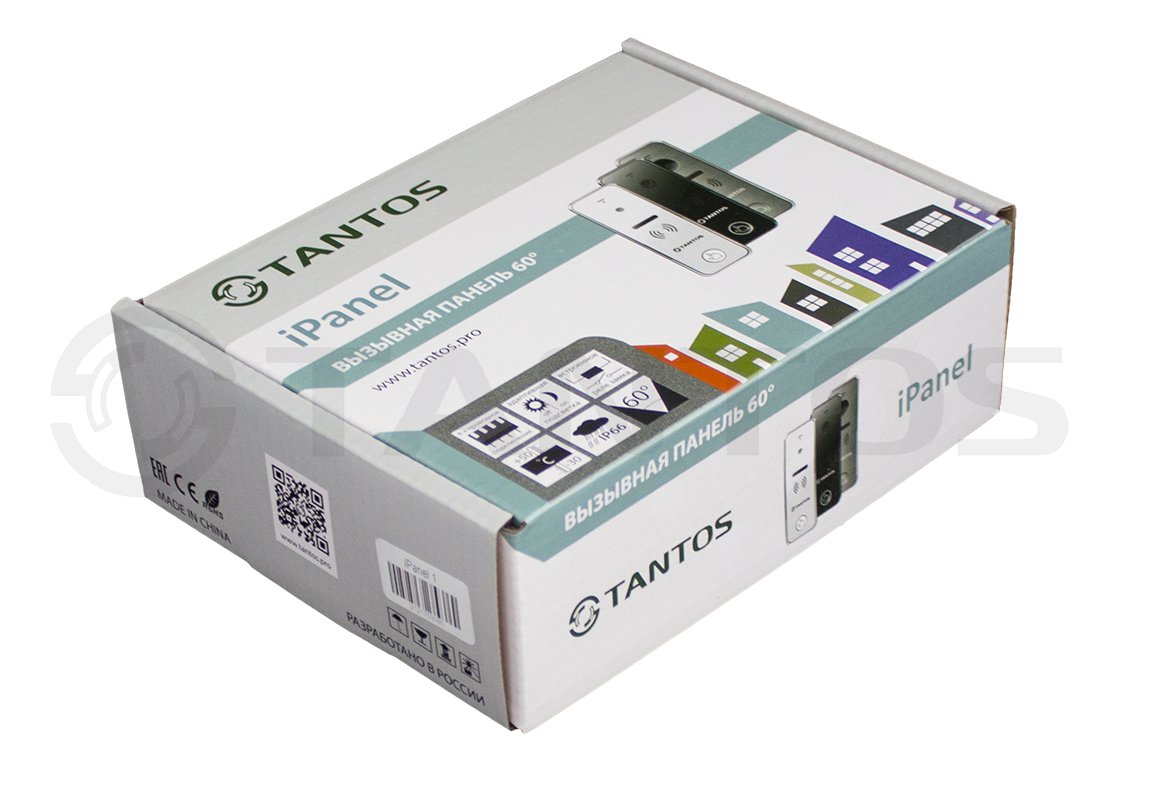 Вызывная панель видеодомофона  Tantos IPanel 1 металл / iPanel 1 металл +