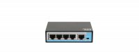 Коммутатор PoE GIGALINK GL-SW-F005-04P, 4 порта, 60Вт