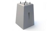 Фундамент типа II для светофоров с наклонной лестницей ФС 110х70 13238-00-00