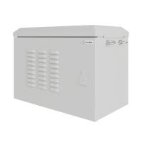 Шкаф климатический настенный ip54 19" 6U 600x350x397 (ШxГxВ) серый (RAL 7035), SRT01-6035.06-GY