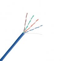 Кабель NETLAN U/UTP 4 пары, Кат.5e, омедненный, внутренний, синий 305м CCA-UU004-5E-PVC-BL