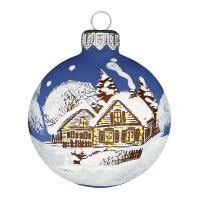 Шар "Зимний 2", 65 мм, в подарочной упаковке