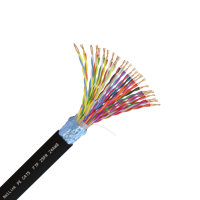 Кабель FTP 25PR 24AWG CAT5  черный внешний