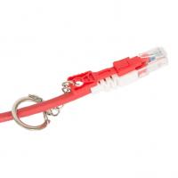 Шнур коммутационный NMC-PC4UD55B-xxx-CS-RD, кат.5е, красный, с замком