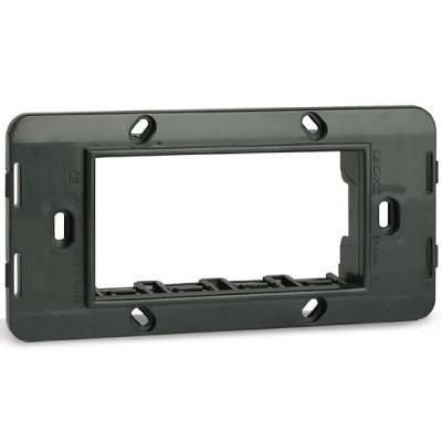 Каркас 4мод. BRAVA черн. (для TOR и к-к TBN) DKC 75021N