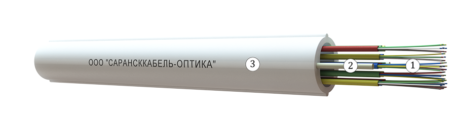 Кабель ОКВнг(А)-HF-РМ-(G.657.А) 12*4 (48 волокон)