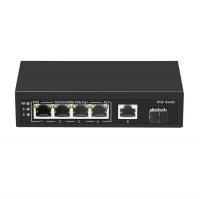 Коммутатор POE GIGALINK GL-SW-G005-04P, 4 порта, 65Вт