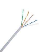 Кабель NETLAN U/UTP 4 пары, Кат.5e, медь, внутренний, серый, 100м EC-UU004-5E-PVC-GY-1
