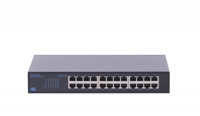 Неуправляемый коммутатор GIGALINK GL-SW-G224, 24 порта 10/100/1000 Мбит/c