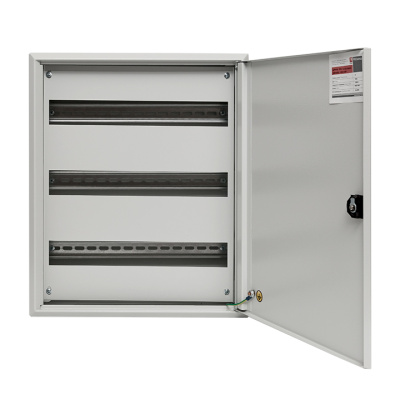 Щит распред, навесной ЩРН-54 пласт, замок (480х400х120) IP31 EKF PROxima