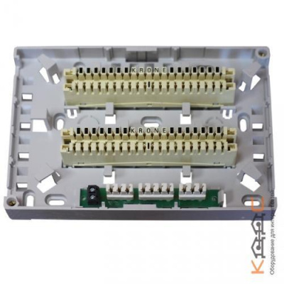 Малогабаритная распределительная коробка на 20 пар, 201D, KRONE