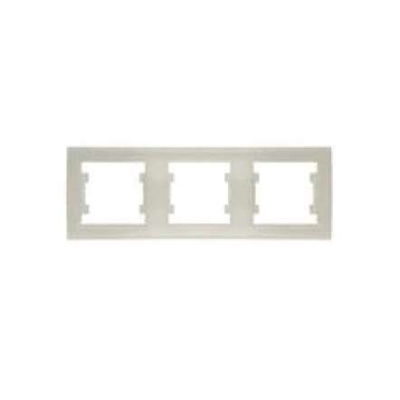 Рамка 3-м Бриллиант горизонт. сл. кость UNIVersal 7948707