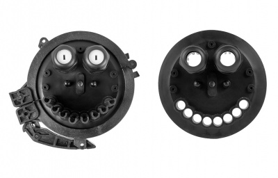 Муфта-кросс МКО-С7/С09-10SC-2ФТ16 (2 фитинга 16 мм) ССД