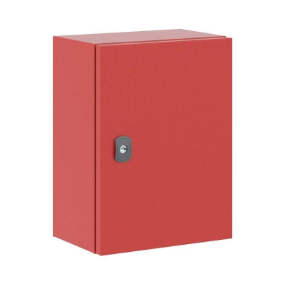 Корпус сварной навесной ST 400х300х200мм с монтажн. панелью RAL3000 DKC R5ST0432-RAL3000