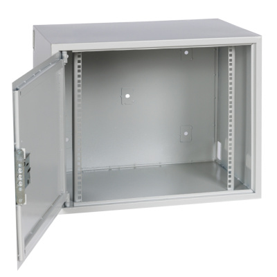 Шкаф антивандальный ШТА Е-29 (10U) с DIN рейками 19''