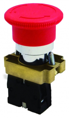 Кнопка BТ42 Грибок аварийная с фиксацией красныйTDM