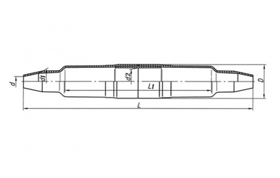 Муфта п/эт прямая МПП 5/9 ССД
