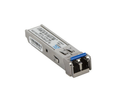 Модуль SFP GIGALINK GL-OT-SG24LC2-1550-1550-D, DDM,155mb/1.25Гбит/c, SM, 2xLC, 1550 нм, DDM, 24дБ, до 80 км, ZX