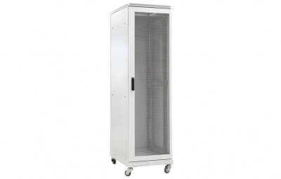 Шкаф телекоммуникационный напольный 19",24U(600x800), ШТ-НП-24U-600-800-П, передняя дверь перфорированная ССД