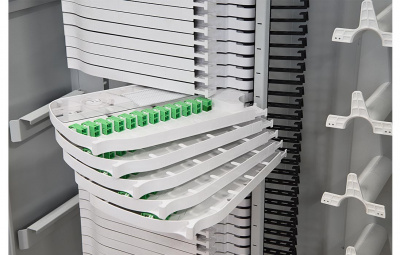 Блок кроссовый 4 модуля П КБ4-96SC-96SC/APC-96SC/APC ССД ВОКС-ФП-СТ