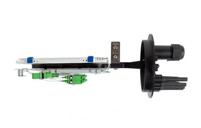 Муфта-кросс МКО-С6/С09-2/4SC-1PLC4-SC/APC-10SC-10SC/APC-2SC/APC-2ФТ16 ССД