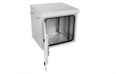 Шкаф климатический телекоммуникационный навесной ШКТ-НВ-2-18U-600-600 с крышей ССД