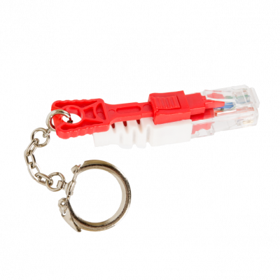 Заглушка с замком для портов RJ45, NMC-RJ-LOCK-RD