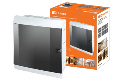 Бокс ЩРВ-Пм-24 модуля встраиваемый  пластик IP41 TDM