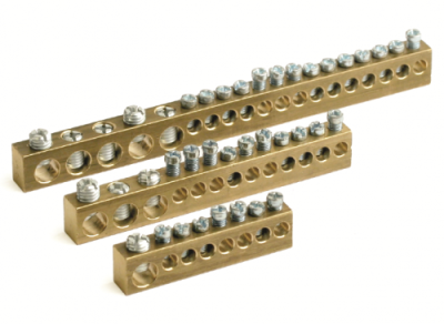 Шина латунная 11х6мм 2х7.5мм 2х9мм DKC BD12515