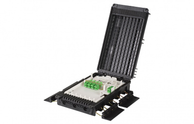 Муфта-кросс МКО-П2/С09-2/4SC-1PLC8-SC/APC-12SC-10SC/APC-1SC/APC ССД