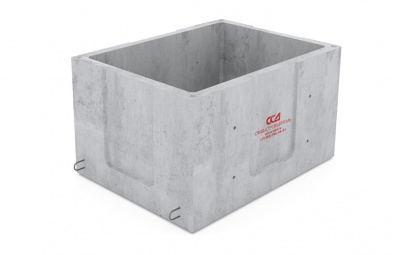 Колодец ККСр-1-10 (80) Г-ССД (В25) нижний элемент