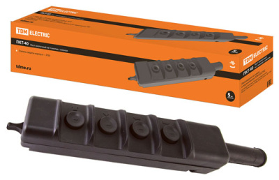 Пост кнопочный ПКТ-40 на 4 кнопки с ключом IP30 TDM