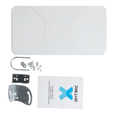 Антенна Nitsa-5F MIMO  выносная панельная направленная /LTE800/GSM900/GSM1800/UMTS2100/DC-HSPA/LTE2600/2*(9-14) dBi/2*F-female