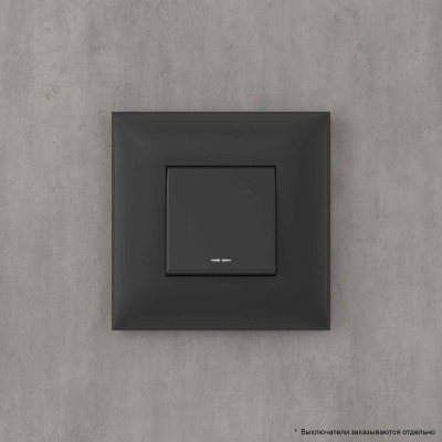 Рамка 2мод. ARTLEBEDEV Avanti "Черный матовый" DKC 4412902