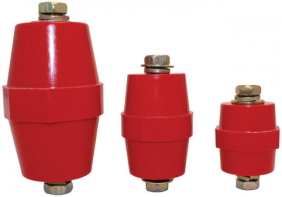 Изолятор SM30 силовой Н30хD27хМ6мм с болтом TDM