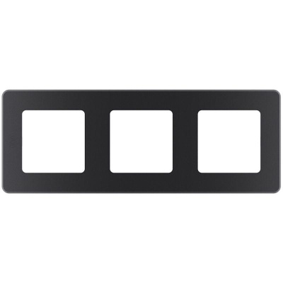 Рамка 3-м Inspiria антрацит Leg 673953