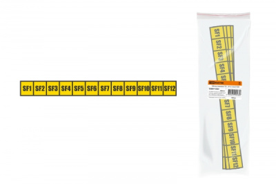 Таблица символов SF1 - SF12 (12шт) TDM