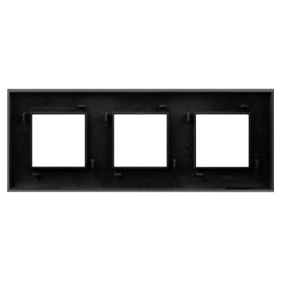 Рамка 6мод. ARTLEBEDEV Avanti "Черный матовый" DKC 4412906