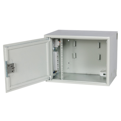 Шкаф антивандальный ШТА Е-2 с DIN рейками 19 и электрикой
