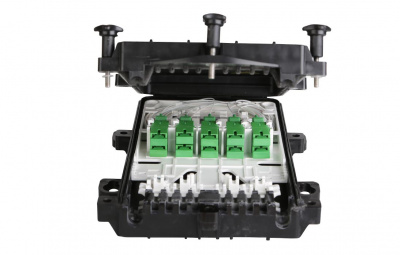 Муфта-кросс МКО-П1/С09-2/4SC-1PLC4-SC/APC-10SC-10SC/APC-2SC/APC ССД