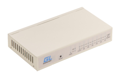 Коммутатор GIGALINK GL-SW-F011-07S, 7 портов 100Мб/с, 1xSFP 100 Мбит/с, управляемый