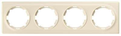 Рамка 4-м Florence беж. 1E52401301 OneKeyElectro 2172808