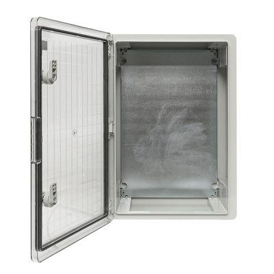 Щит пластиковый с монтажной платой прозр, дверь 500х350х190 мм IP65 EKF PROxima