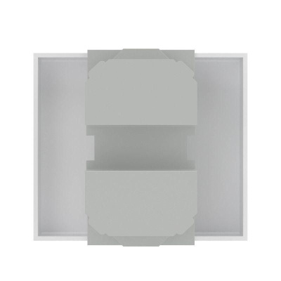 Выключатель 1-кл. 1п 2мод. Viva 16А IP20 бел. DKC 45021