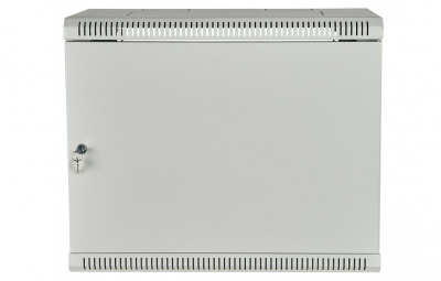 Шкаф телекоммуникационный настенный разборный 19”,6U(600x350), ШТ-НСр-6U-600-350-М дверь металл ССД