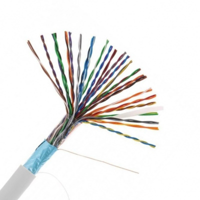 Кабель NETLAN F/UTP 25 пар, Кат.5e, медь, внутренний, серый 305м EC-UF025-5-PVC-GY-3