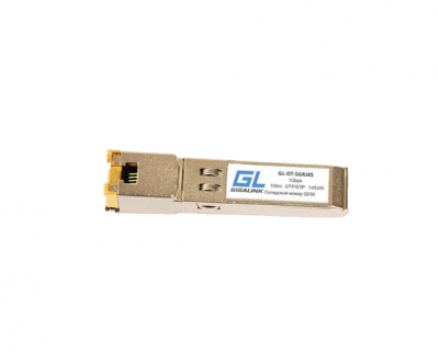 Модуль SFP GIGALINK GL-OT-SGRJ45, 1 Гбит/c, UTP, RJ45, DDM, до 100 м